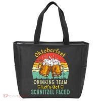 Oktoberfest Team Lets Get Schnitzel Faced German Tote Bag thumb 0
