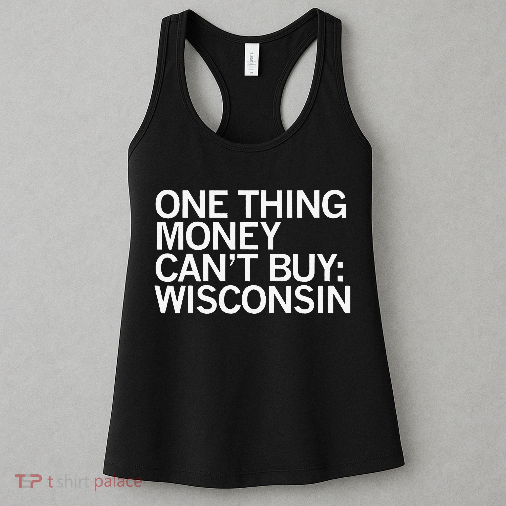 One Thing Money Cant Buy Wisconsin Women's Tank Top