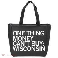 One Thing Money Cant Buy Wisconsin Tote Bag thumb 0