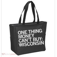 One Thing Money Cant Buy Wisconsin Tote Bag thumb 2