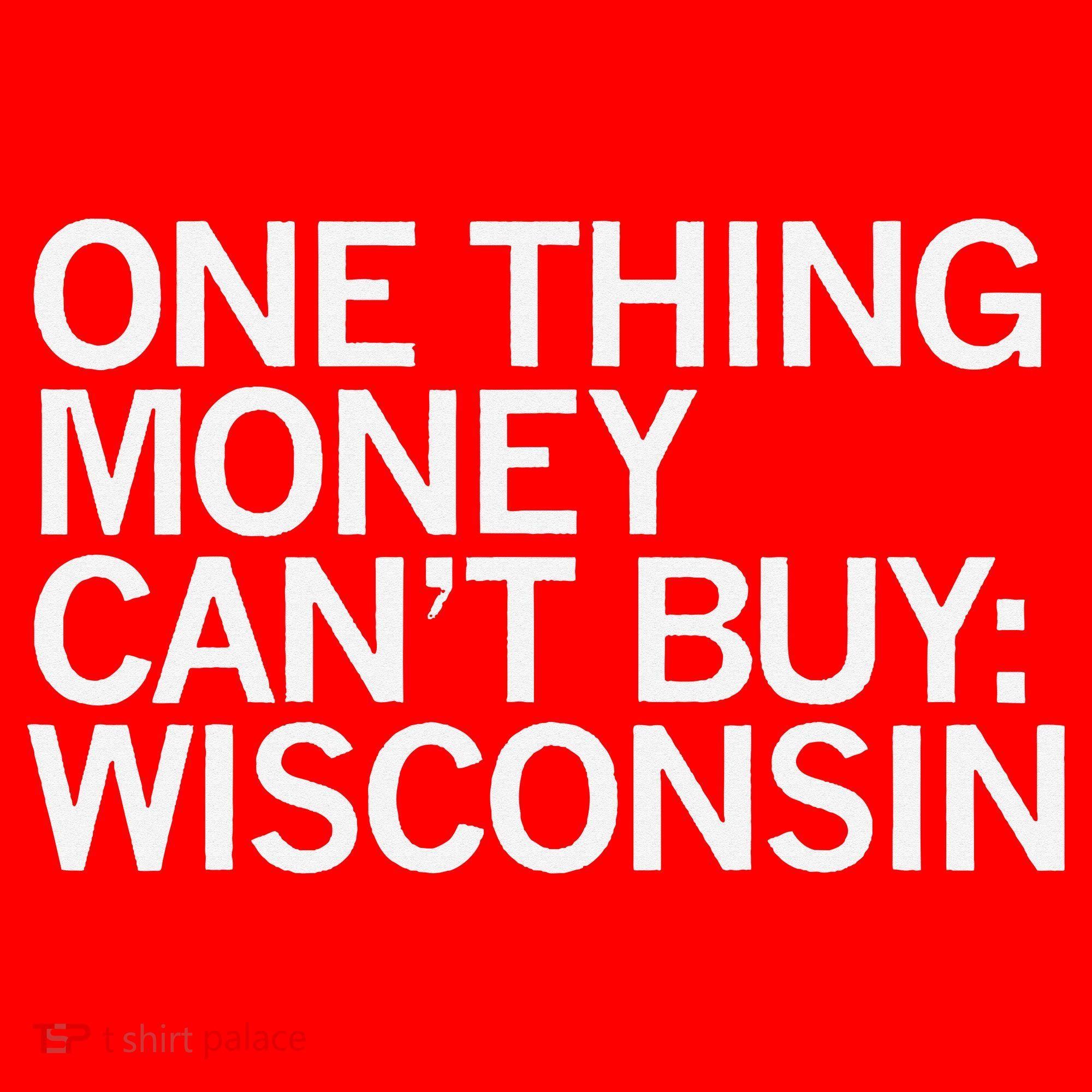One Thing Money Cant Buy Wisconsin Santa Hat