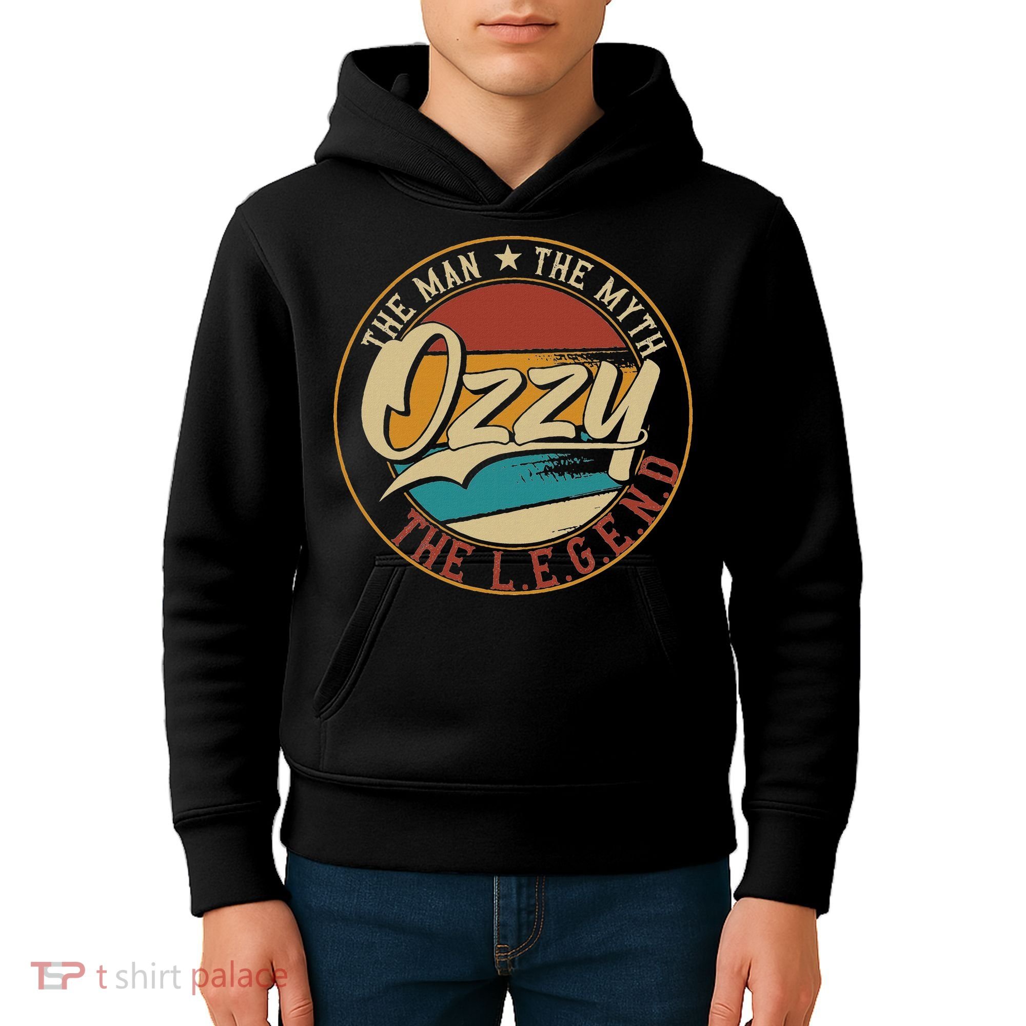 Ozzy The Man The Myth The Legend Kids Hoodie