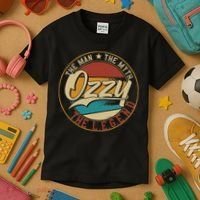 Ozzy The Man The Myth The Legend Kids T-Shirt thumb 3