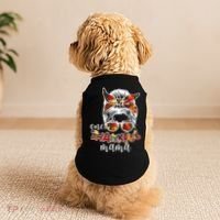 One Thankful Mama Fall Hair Bun Doggie Tank thumb 2