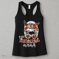 One Thankful Mama Fall Hair Bun Women's Tank Top thumb 3