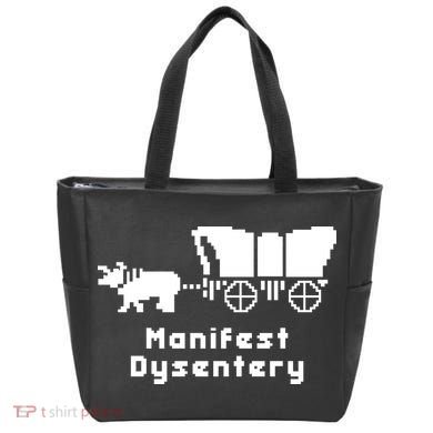 Oregon Trail Manifest Dysentery Tote Bag