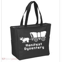 Oregon Trail Manifest Dysentery Tote Bag thumb 2