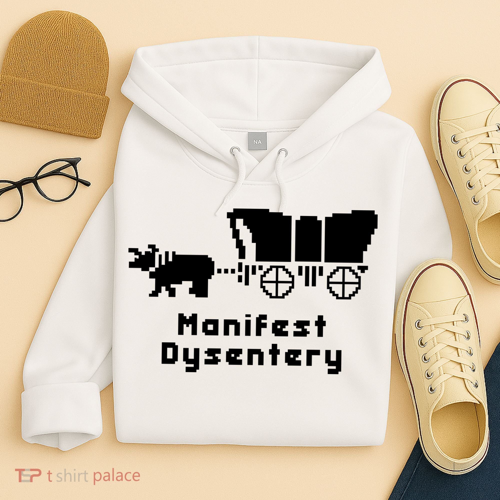 Oregon Trail Manifest Dysentery Hoodie