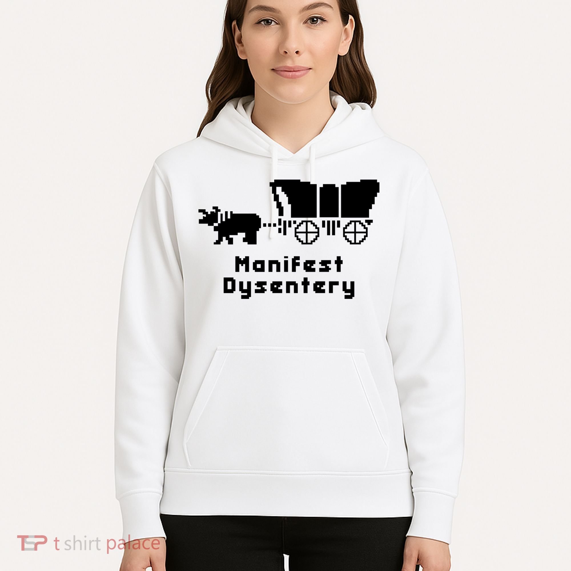 Oregon Trail Manifest Dysentery Hoodie