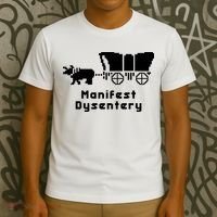 Oregon Trail Manifest Dysentery T-Shirt thumb 3