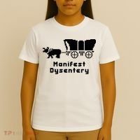 Oregon Trail Manifest Dysentery T-Shirt thumb 4