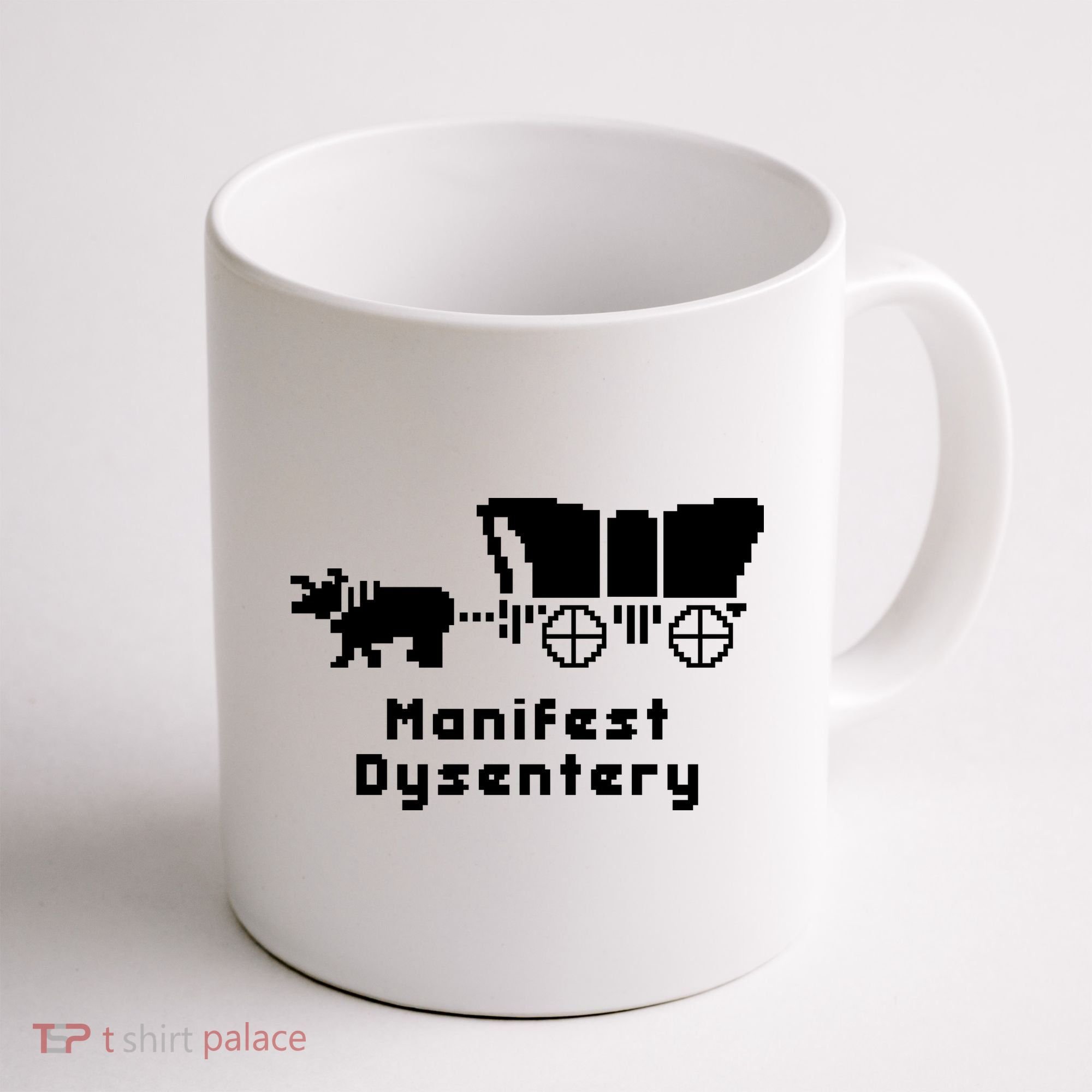 Oregon Trail Manifest Dysentery Coffee Mug