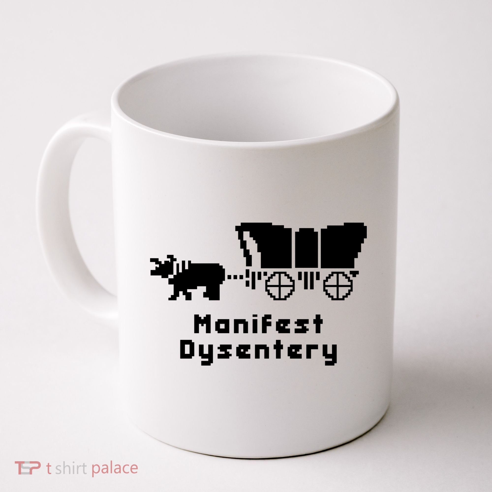 Oregon Trail Manifest Dysentery Coffee Mug