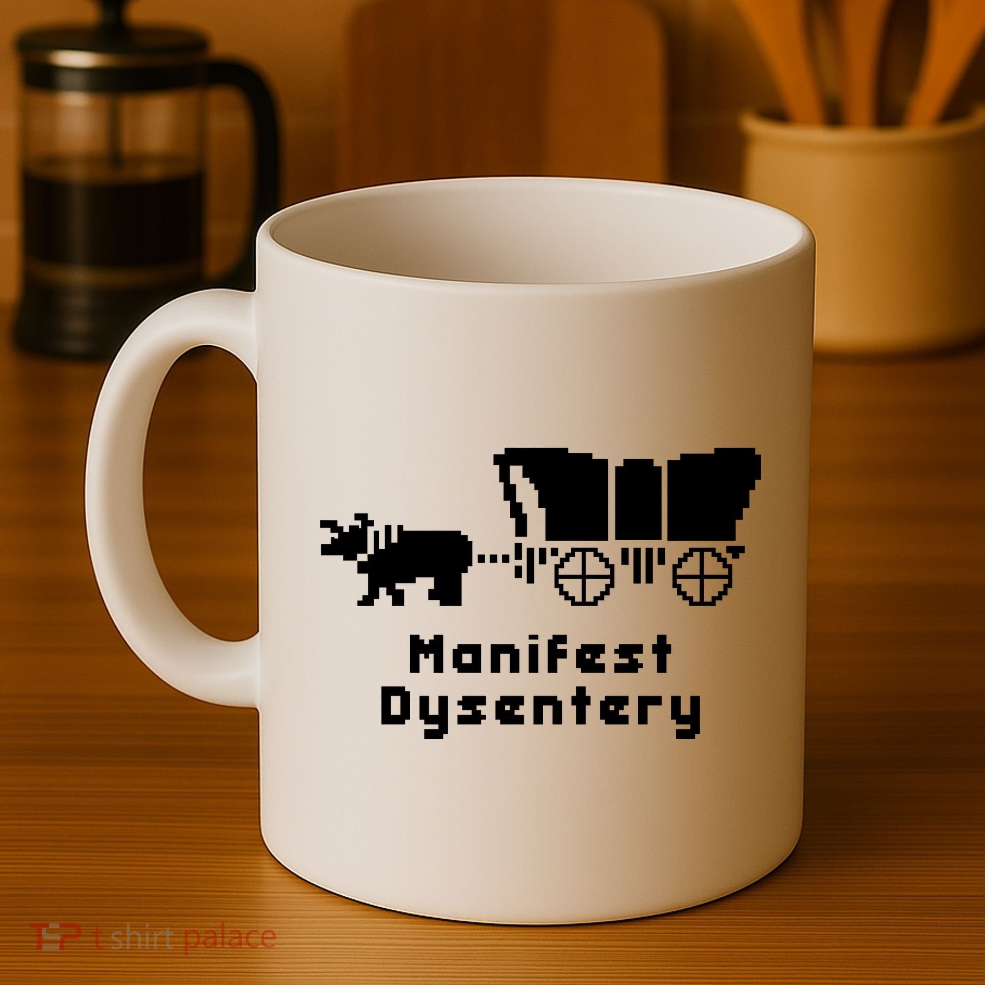 Oregon Trail Manifest Dysentery Coffee Mug