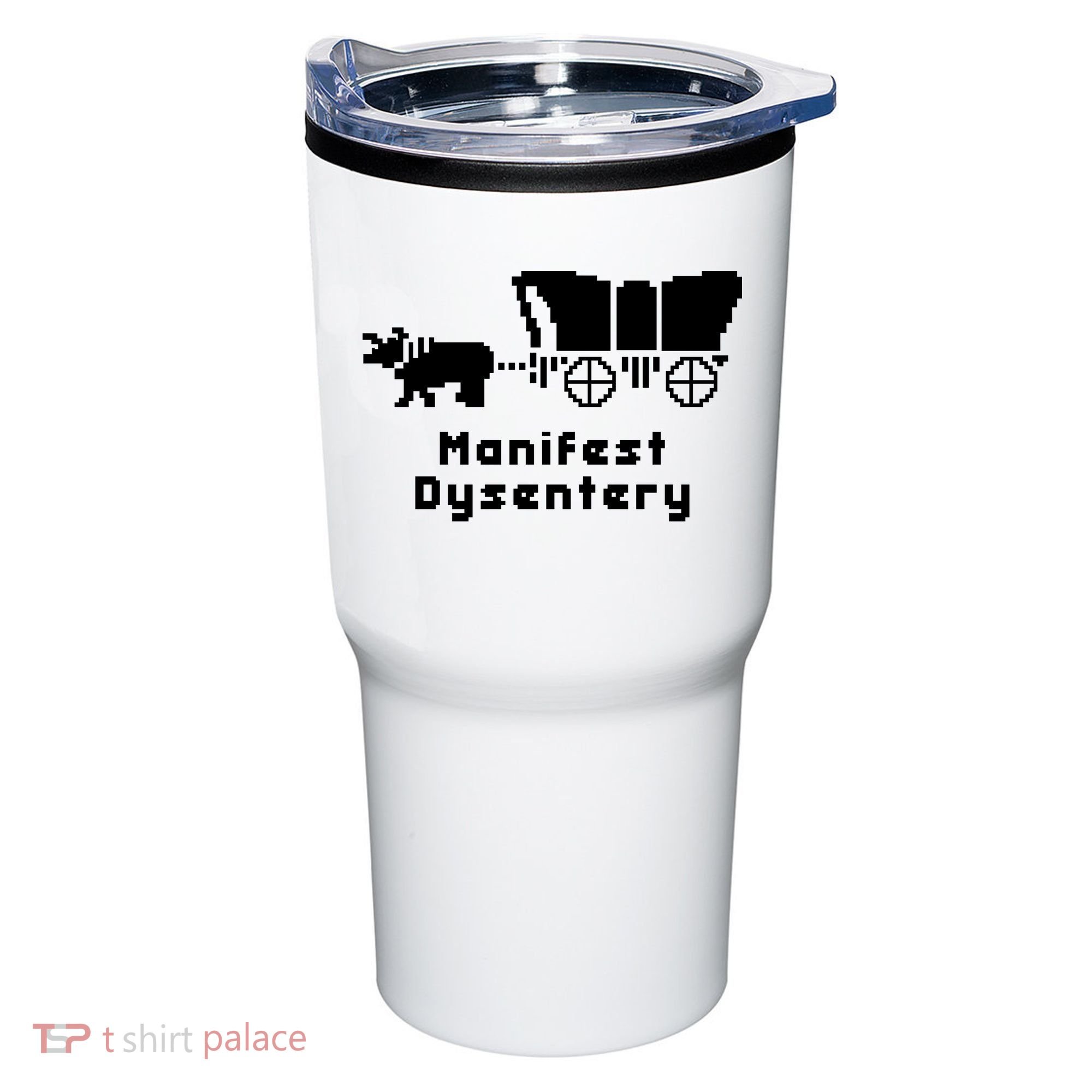 Oregon Trail Manifest Dysentery Tumbler