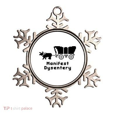 Oregon Trail Manifest Dysentery Ornament