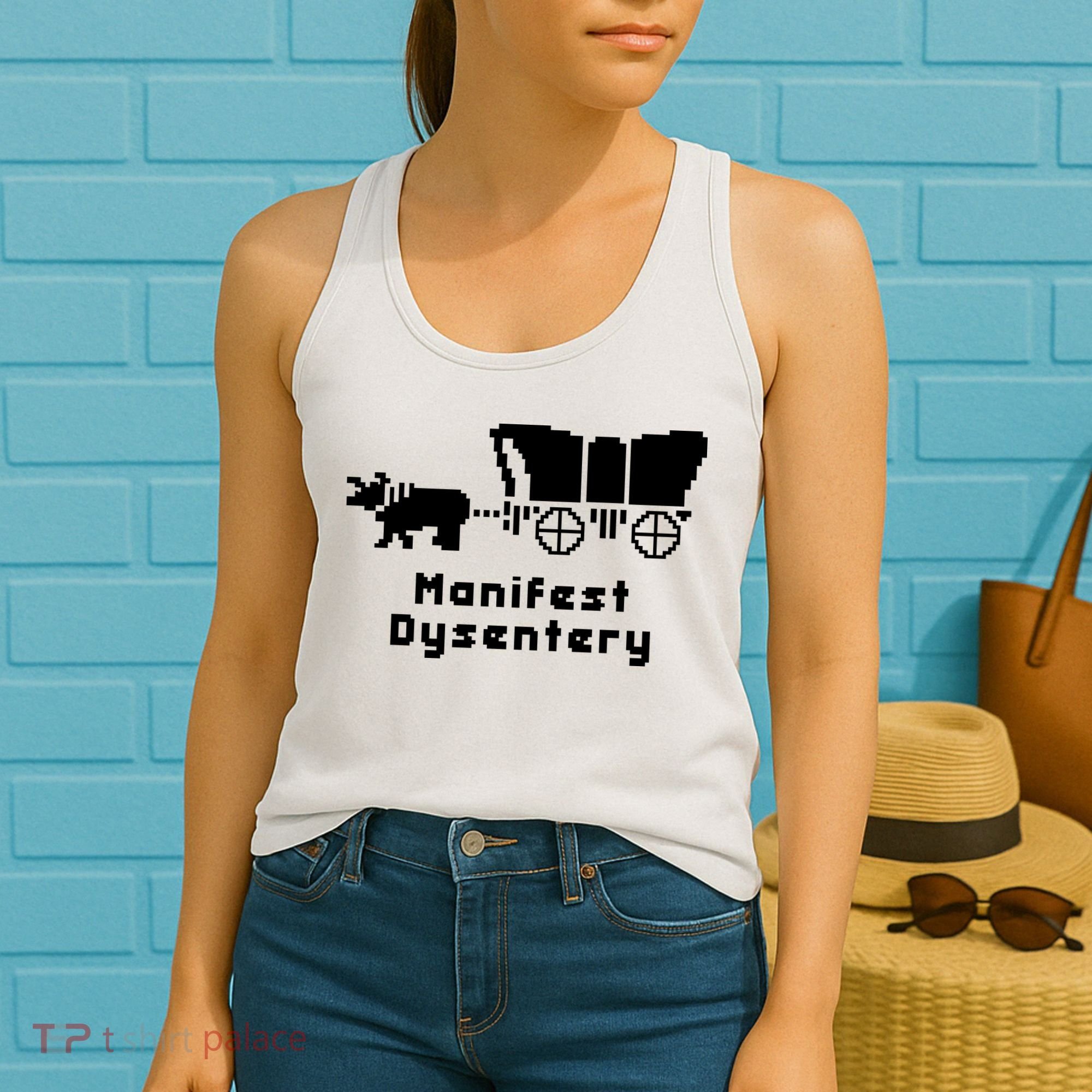 Oregon Trail Manifest Dysentery Women's Tank Top