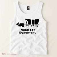 Oregon Trail Manifest Dysentery Tank Top thumb 2