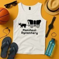 Oregon Trail Manifest Dysentery Tank Top thumb 4