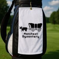 Oregon Trail Manifest Dysentery Golf Towel thumb 2