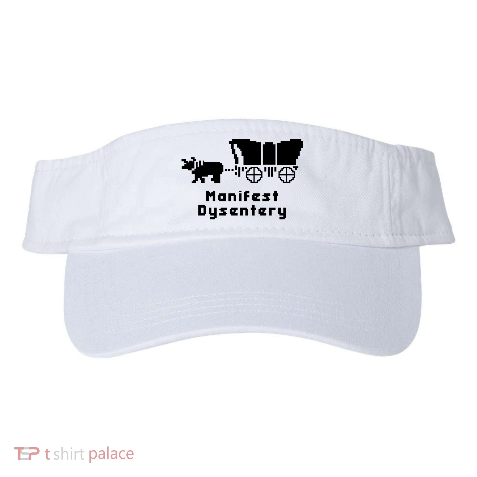 Oregon Trail Manifest Dysentery Visor