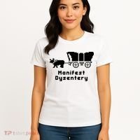 Oregon Trail Manifest Dysentery Women's T-Shirt thumb 4