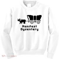 Oregon Trail Manifest Dysentery Kids Sweatshirt thumb 0