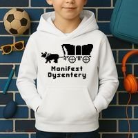 Oregon Trail Manifest Dysentery Kids Hoodie thumb 2