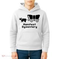 Oregon Trail Manifest Dysentery Kids Hoodie thumb 4