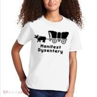 Oregon Trail Manifest Dysentery Kids T-Shirt thumb 2
