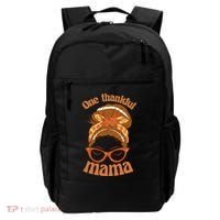One Thankful Mama Autumn Festive Hair Bun Backpack thumb 0