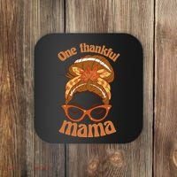 One Thankful Mama Autumn Festive Hair Bun Coaster thumb 0