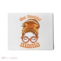 One Thankful Mama Autumn Festive Hair Bun Mousepad thumb 0