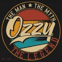 Ozzy The man the myth the legend Women's Hoodie thumb 2