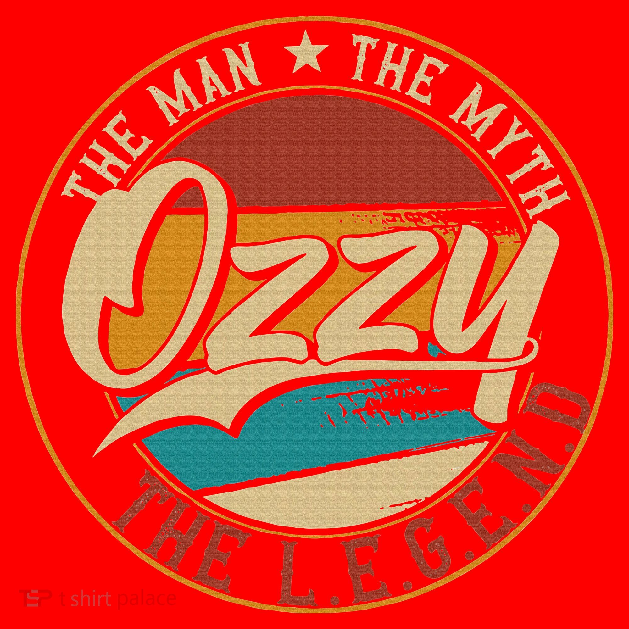 Ozzy The man the myth the legend Santa Hat