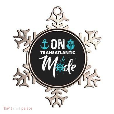 On Transatlantic Mode Transatlantics Cruise Ornament