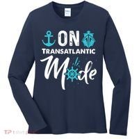 On Transatlantic Mode Transatlantics Cruise Women's Long Sleeve Shirt thumb 0