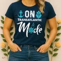 On Transatlantic Mode Transatlantics Cruise Women's T-Shirt thumb 2