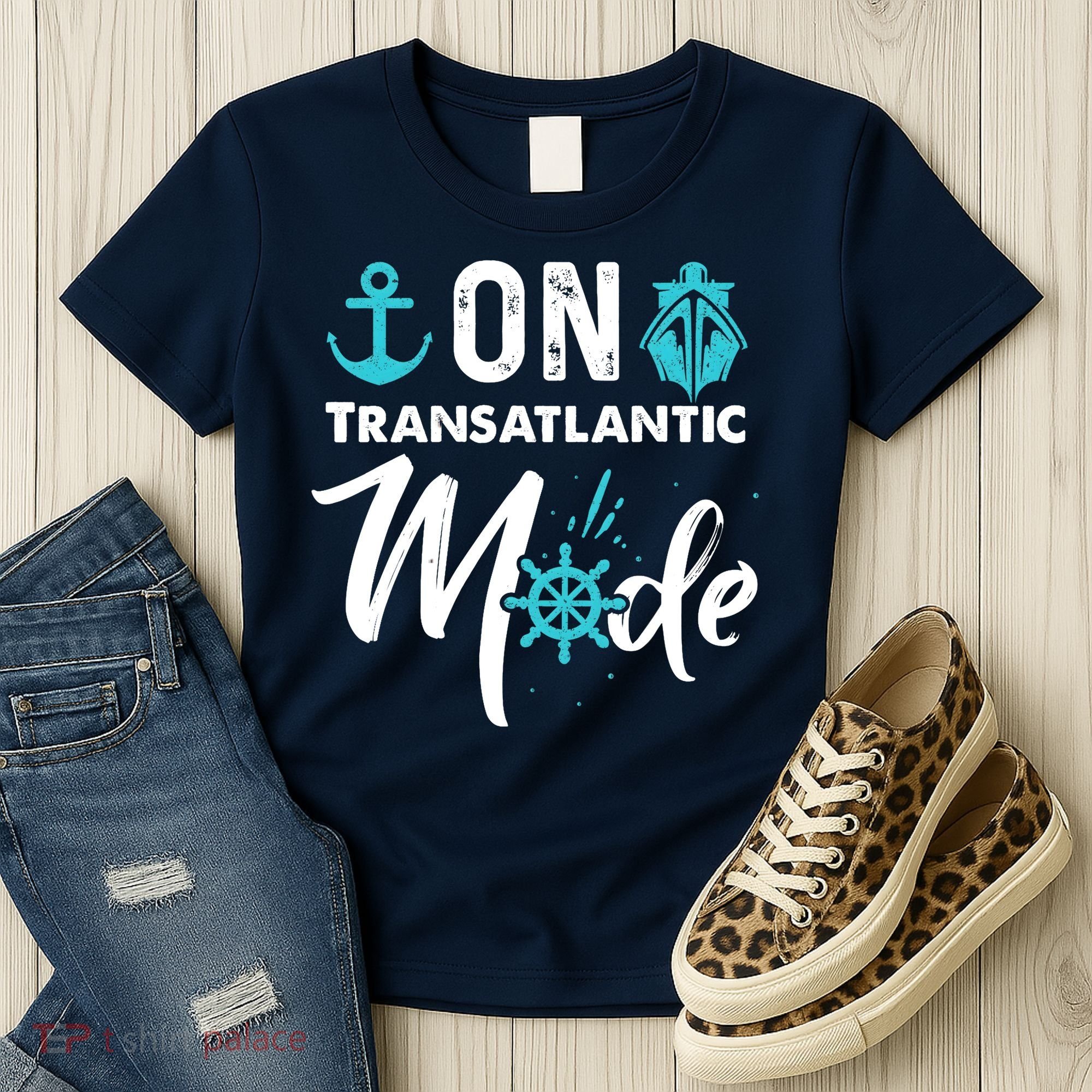 On Transatlantic Mode Transatlantics Cruise Women's T-Shirt