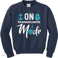 On Transatlantic Mode Transatlantics Cruise Kids Sweatshirt thumb 0