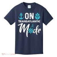 On Transatlantic Mode Transatlantics Cruise Kids T-Shirt thumb 0