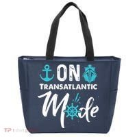 On Transatlantic Mode Transatlantics Cruise Tote Bag thumb 0