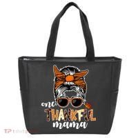 One Thankful Mama Fall Thanksgiving Festive Tote Bag thumb 0