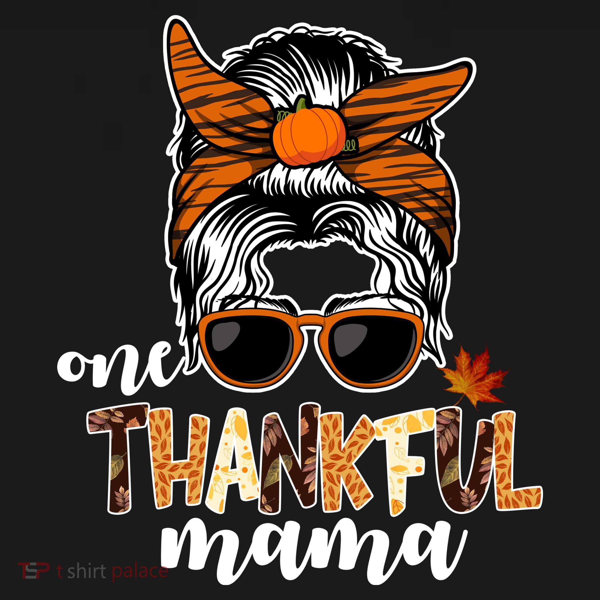 One Thankful Mama Fall Thanksgiving Festive Tote Bag