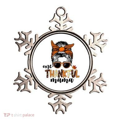 One Thankful Mama Fall Thanksgiving Festive Ornament
