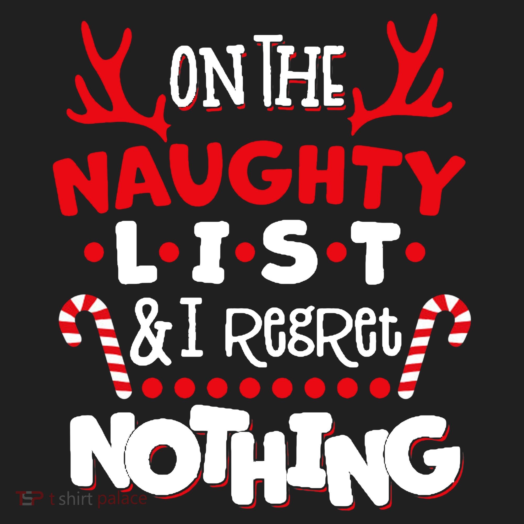 On The Naughty List I Regret Nothing Beanie