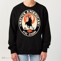 Otoe Tribe Native American Pride Art Deco Logo Gift Women's Sweatshirt thumb 0
