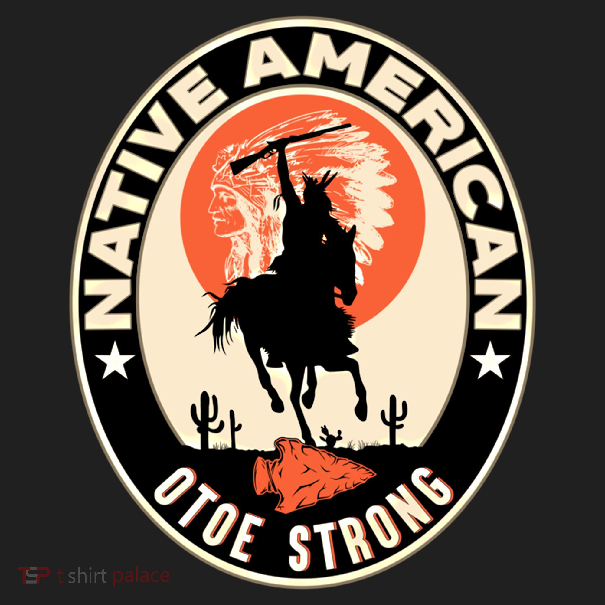 Otoe Tribe Native American Pride Art Deco Logo Gift Women's Sweatshirt