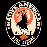Otoe Tribe Native American Pride Art Deco Logo Gift Coffee Mug thumb 5