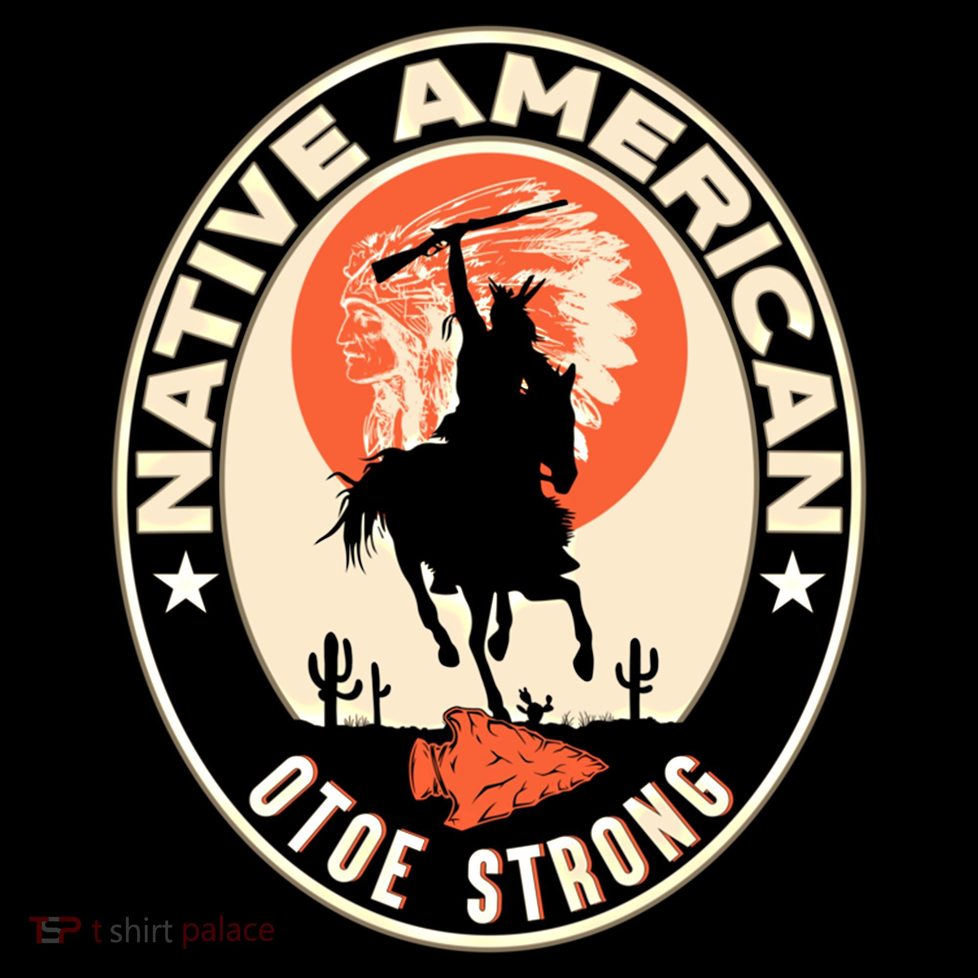 Otoe Tribe Native American Pride Art Deco Logo Gift Coffee Mug